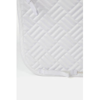 Dressuurdekje Horze Aachen Wit / turquoiseblauw Dressuurdekje Horze Aachen Wit / turquoiseblauw