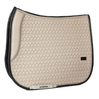 B Vertigo Velvet fluwelen zadeldek Onnaspeurbaar Beige