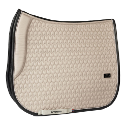 B Vertigo Velvet fluwelen zadeldek Onnaspeurbaar Beige