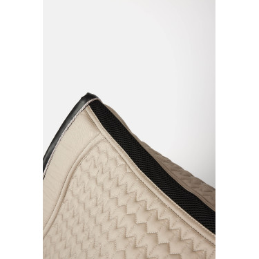 B Vertigo Velvet fluwelen zadeldek Onnaspeurbaar Beige