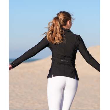 Wedstrijdjasje Le Sabotier Georgette dames Zwart