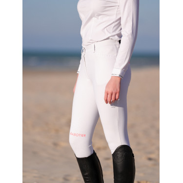 Le Sabotier Athina damesrijbroek Wit