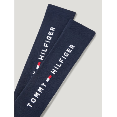 Tommy Hilfiger Equestrian Riga sokken Woestijnlucht Blauw