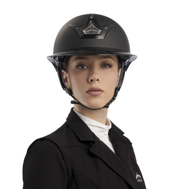 Veredus Vita GST-helm met brede klep Mat zwart