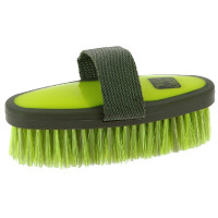 Zachte borstel Hippo-Tonic Softfun Neongeel