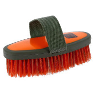 Zachte borstel Hippo-Tonic Softfun Neon oranje