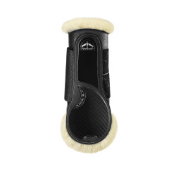 Veredus TRC Vento achterste schapenvacht-strijklappen Zwart