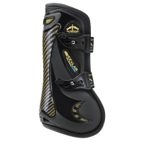 Veredus Kevlar Gel Vento peesbeschermers Zwart