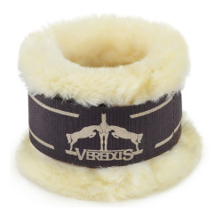 Veredus Pro Wrap beschermers met schapenvacht voor het kogelgewricht Bruin Veredus Pro Wrap beschermers met schapenvacht voor het kogelgewricht Bruin