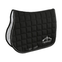 Zadelpad Veredus Microfiber Jumping Zwart