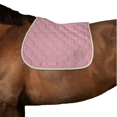 Zadelpad Harcour Wimpel Lichtroze