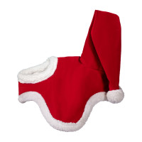 Kerstmuts HKM één oor Liverpool Rood