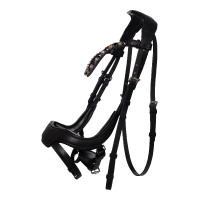 Anatomisch hoofdstel HKM Mila Zwart Anatomisch hoofdstel HKM Mila Zwart