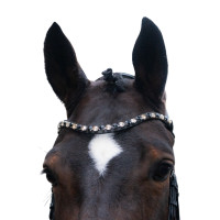 Anatomisch hoofdstel HKM Mila Zwart Anatomisch hoofdstel HKM Mila Zwart