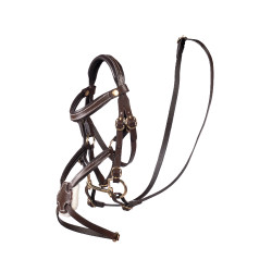 Mexicaanse hoofdstel HKM Hobby Horse Bruin