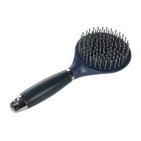 HKM Gel manen- en staartborstel Donkerblauw / zwart