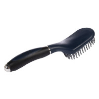 HKM Soft manen- en staartborstel Donkerblauw / zwart