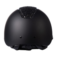 HKM Lady Shield Elegant rijhelm Zwart / zilverkleurig