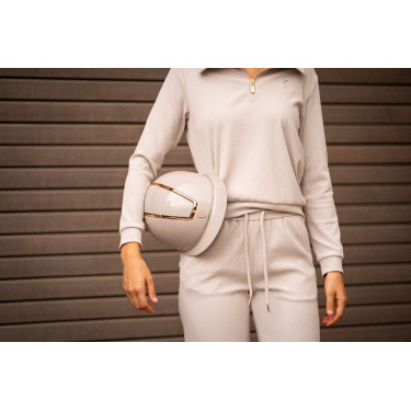 Helm Lauria Garrelli Limone Grijs / beige