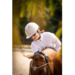 Helm Lauria Garrelli Limone Grijs / beige