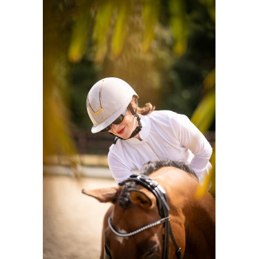 Helm Lauria Garrelli Limone Grijs / beige