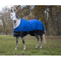 Equithème Tyrex 1200D Aisance deken Blauw / zwart Equithème Tyrex 1200D Aisance deken Blauw / zwart