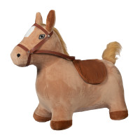HKM springpaard kind Lichtbruin