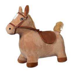 HKM springpaard kind Lichtbruin