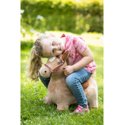 HKM springpaard kind Lichtbruin