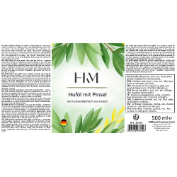 HKM hoefolie in fles tegen uitdroging Wit