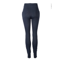 HKM Maja winterlegging met full seat van siliconen Diepblauw HKM Maja winterlegging met full seat van siliconen Diepblauw