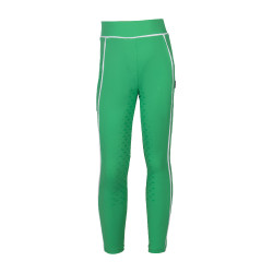 Kinderenlegging HKM Maui met fullseat van siliconen Groen Kinderenlegging HKM Maui met fullseat van siliconen Groen