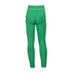 Kinderenlegging HKM Maui met fullseat van siliconen Groen Kinderenlegging HKM Maui met fullseat van siliconen Groen