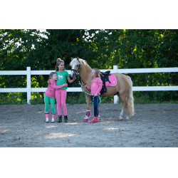 Kinderenlegging HKM Maui met fullseat van siliconen Groen Kinderenlegging HKM Maui met fullseat van siliconen Groen