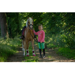 Kinderenlegging HKM Maui met fullseat van siliconen Groen Kinderenlegging HKM Maui met fullseat van siliconen Groen