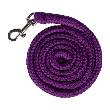 HKM halster met synthetische bontvoering Hobby Horse Donkerlila Violet