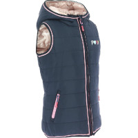 Omkeerbaar bodywarmer Equi-Kids Jade Marineblauw Omkeerbaar bodywarmer Equi-Kids Jade Marineblauw