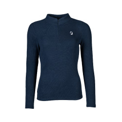 Lange mouwen poloshirt Lauria Garrelli Arezzo Soft Diepblauw