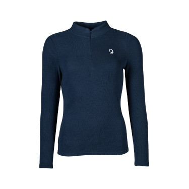 Lange mouwen poloshirt Lauria Garrelli Arezzo Soft Diepblauw