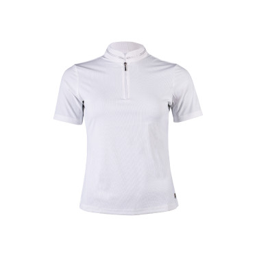 Wedstrijdpoloshirt HKM Amy dames Wit Wedstrijdpoloshirt HKM Amy dames Wit