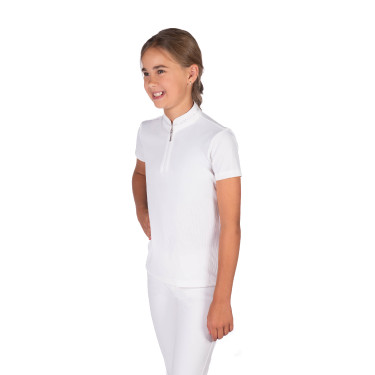 Wedstrijdpoloshirt HKM Amy dames Wit Wedstrijdpoloshirt HKM Amy dames Wit