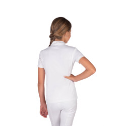 Wedstrijdpoloshirt HKM Amy dames Wit Wedstrijdpoloshirt HKM Amy dames Wit