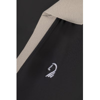 HKM mouwloos damespoloshirt Limone Zwart HKM mouwloos damespoloshirt Limone Zwart