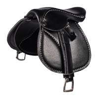 HKM Cuddle Horse zadel Zwart