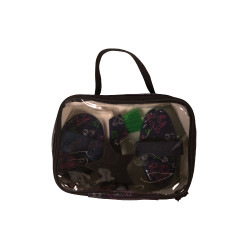 HKM Maui poetsset, set van 4 stukken Diepblauw