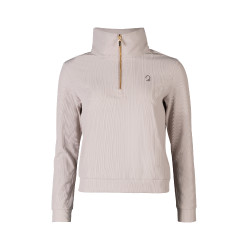 Sweater Lauria Garrelli Limone dames Grijs / beige