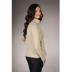 Lauria Garrelli Limone dames sweatvest met rits Grijs / beige