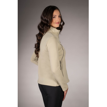 Lauria Garrelli Limone dames sweatvest met rits Grijs / beige