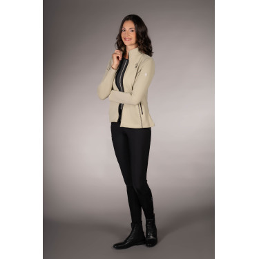 Lauria Garrelli Limone dames sweatvest met rits Grijs / beige