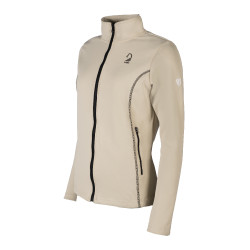 Lauria Garrelli Limone dames sweatvest met rits Grijs / beige